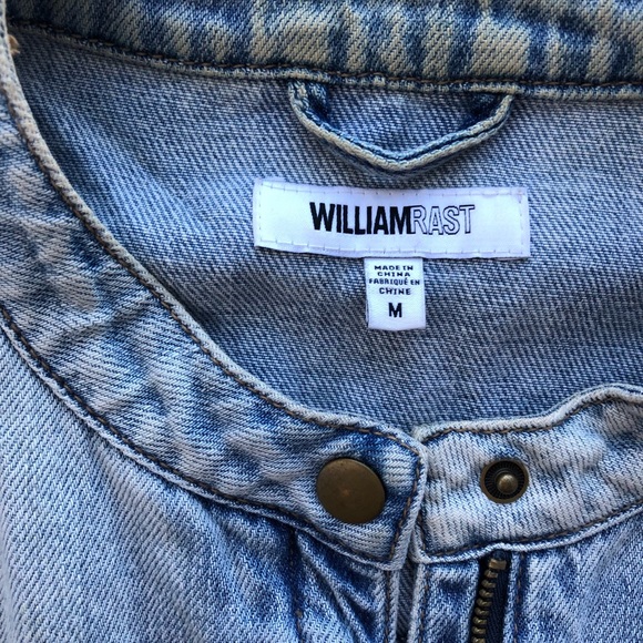 William Rast Patchwork Denim Jacket - Picture 2 of 3
